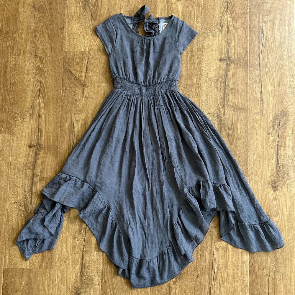 Joyfolie Mia Joy Girls Ruffle Dress Size 8 Flower Girl Party Special Occasion